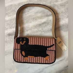 The Fiona Beaded Dachshund bag NWT viral trendy women’s